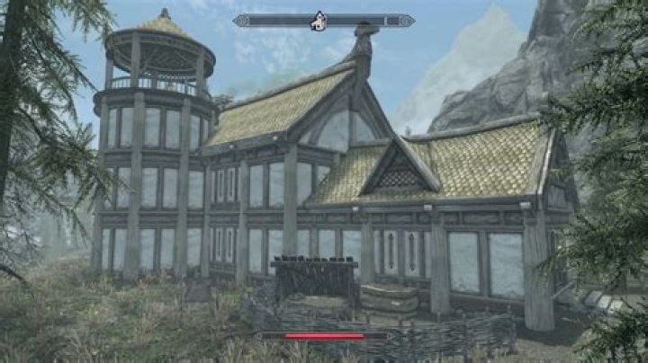Building a house in Skyrim