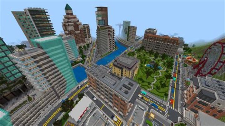 Building up Cities in Minecraft?