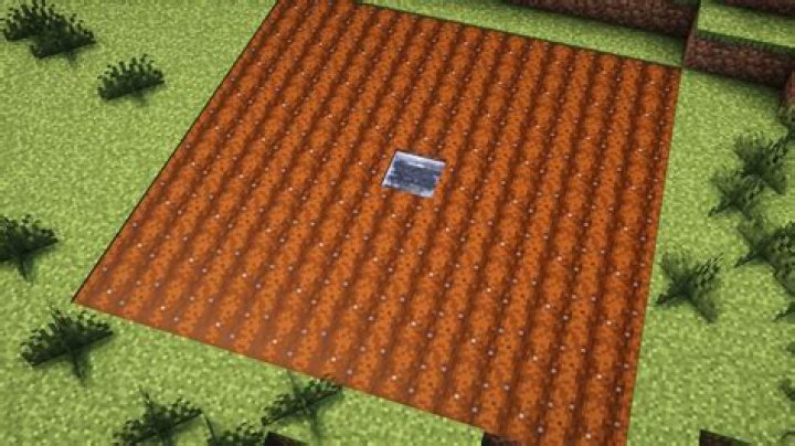 Can a farmland block become dirt if water (still or moving) is on top of it for a certain period of time?