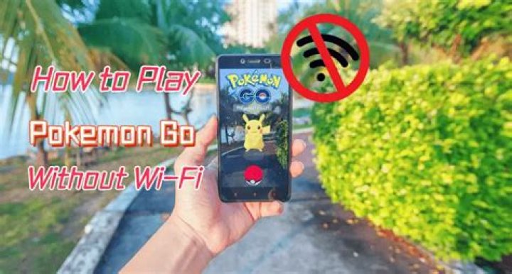 Can I play pokemon go without wifi [duplicate]