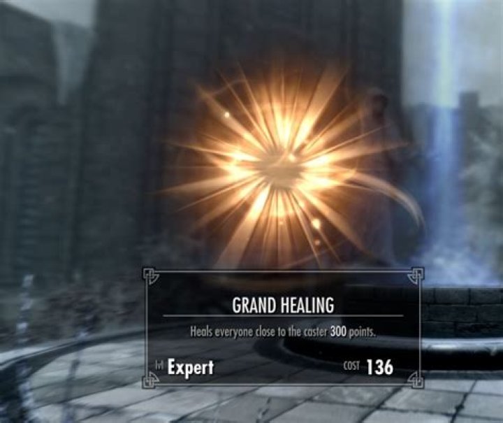 Does experience gain from damaging Restoration Spells depend on damage dealt?