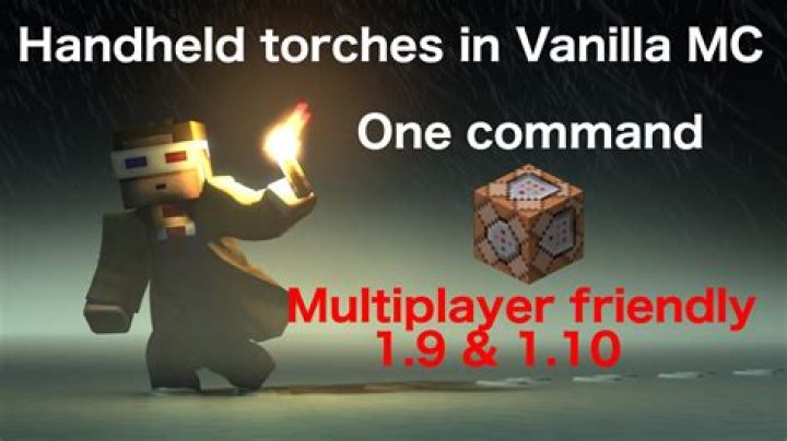 Handheld Torches in vanilla