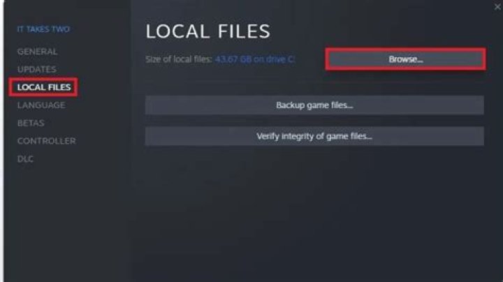 How can I delete local content from a game not in my list in Steam?