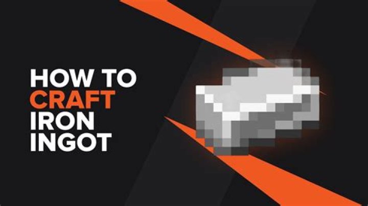 How can I make an iron ingot?