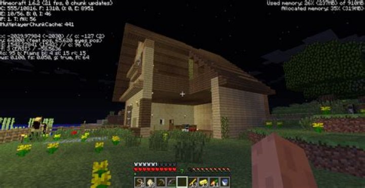 How did part of my house in minecraft disappear?