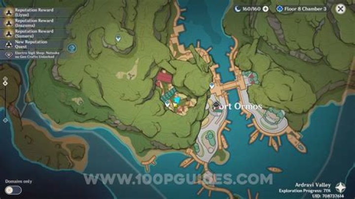 How do I access Rainbow Falls: Base in Terra's story?