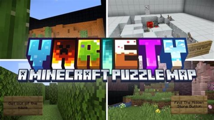 "It's Better Together" Minecraft puzzle map in 2015