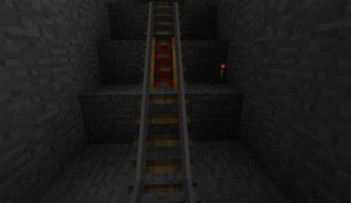 Powered rail on a slope powering glitch?
