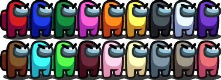 What are the actual names associated with each of the colours in "Among Us"?