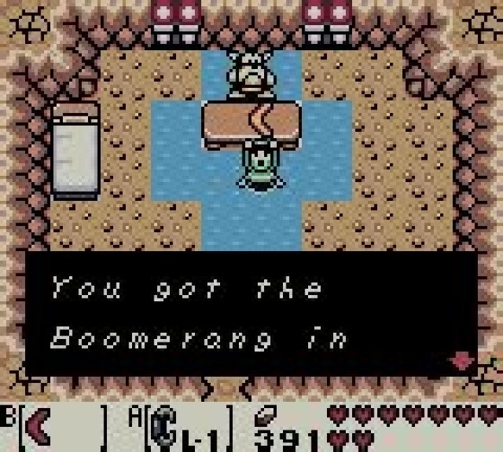 What items will the goriya by the shore accept in exchange for the boomerang?