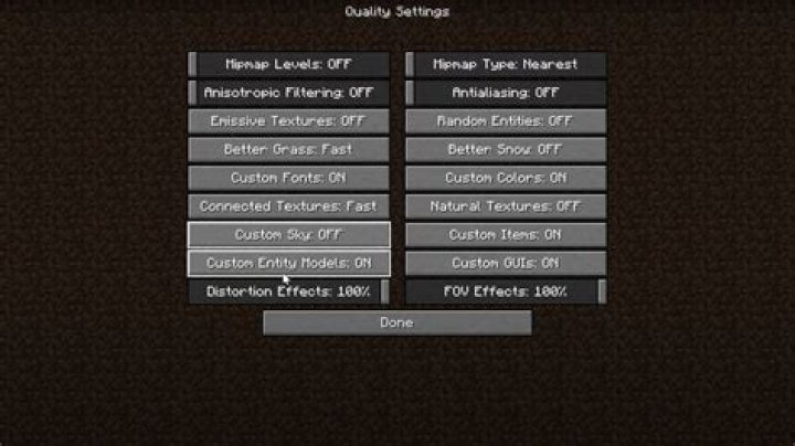When using graphics mods such as OptiFine, do I need to patch server or only client?